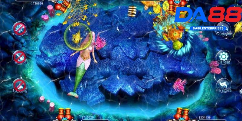 Tỷ Phú Đại Dương – Bắn cực đã, đổi thưởng siêu tốc tại DA88 2 Giới thiệu trò chơi tỷ phú đại dương